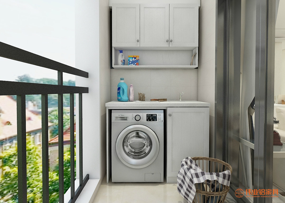 Balcony cabinet